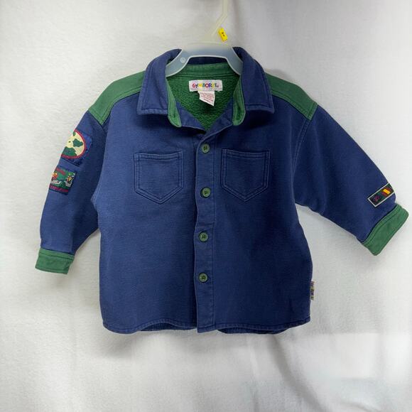 Vintage Gymboree Fleece Lined Shacket - Kids Size Small - Picture 1 of 8